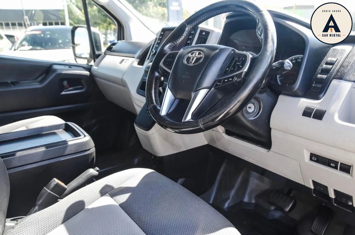 Toyota Hiace high-roof van for rent in Addis Ababa – photo 7